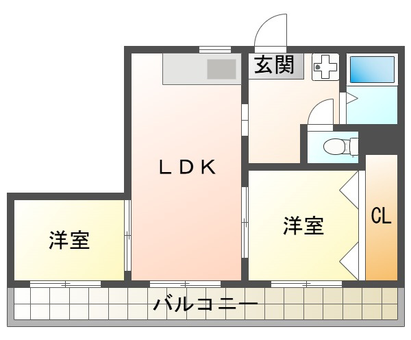 高島グリーンハイツの間取り