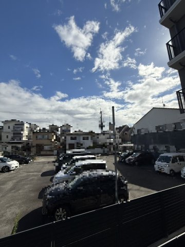 プレサンスロジェ伏見の展望|南東側バルコニーからの眺望です。