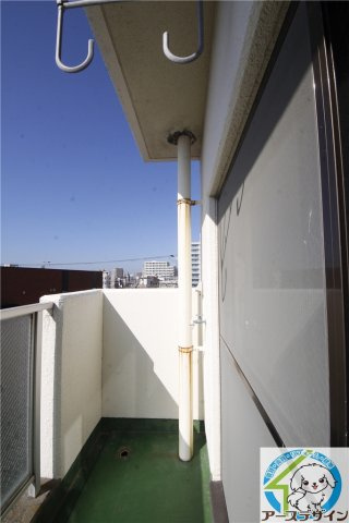 ハイツOGIのバルコニー