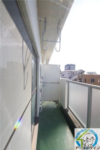 ハイツOGIのバルコニー