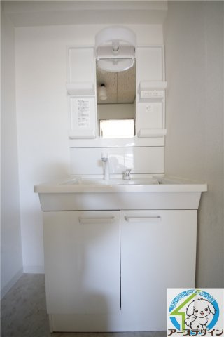 ハイツOGIの洗面所