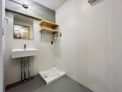 【洗面所】 | コープ野村王子 | コンパクトで使いやすい洗面所