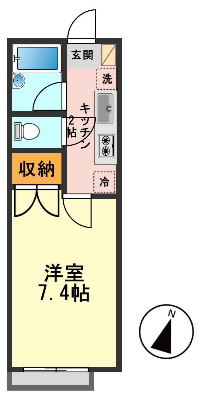 ピュアボナール瑞江の間取り