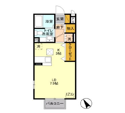 【間取り】 | ウェル・クレール