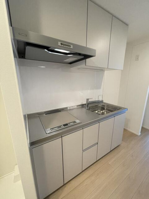 【キッチン】 | ルーチェヴィラ菊川 | ＩＨ２口コンロ搭載 