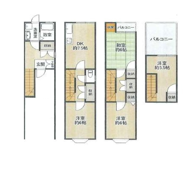 大池町　中古一戸建ての間取り|間取り図はいかがですか？ご希望を叶える間取りですか？リビングの広さは？水回りの位置は？カウンターキッチン？など色々な情報が集約されています。弊社ではリフォームなどのご相談も承っております。