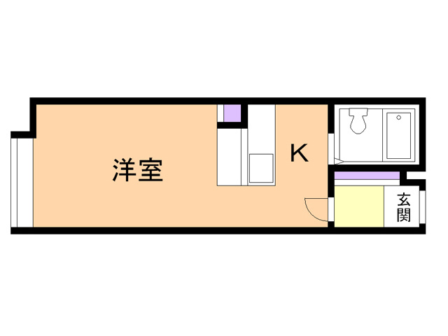 ゴールデンハイツＡの間取り
