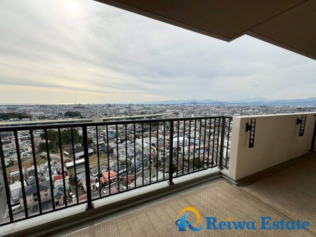 オクトス湘南茅ヶ崎ヴィスタヒルのバルコニー