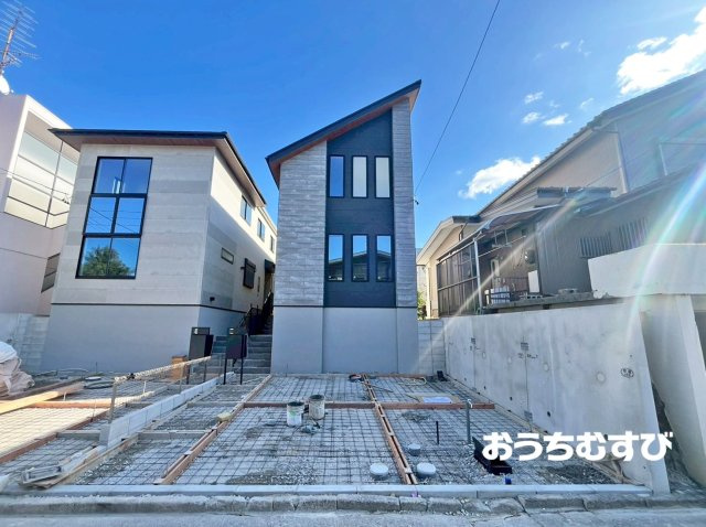 よもぎ台31219②(全2棟)1号棟の前面道路含む現地写真