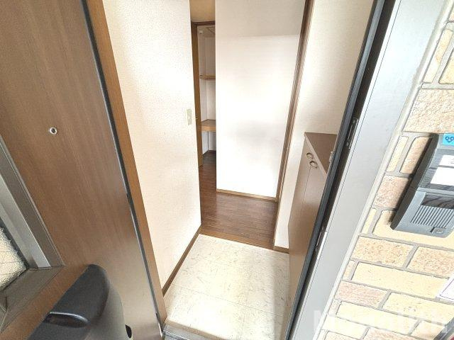 ガーデンハウス明正B棟の玄関