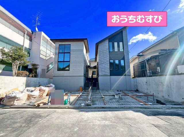 よもぎ台31219②(全2棟)2号棟の前面道路含む現地写真