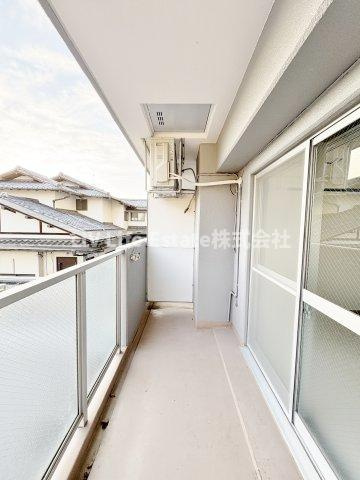 ＮＳビルのバルコニー