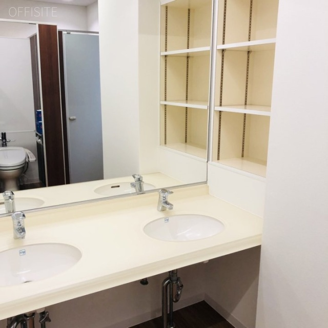 インテリックス新横浜ビルの洗面所