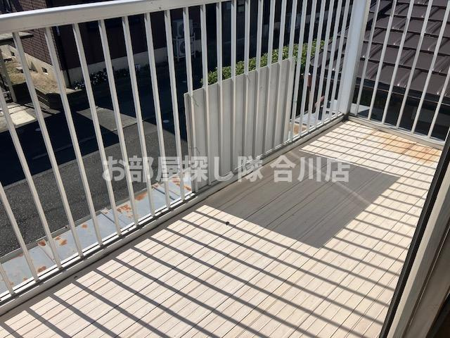 渡辺戸建のバルコニー