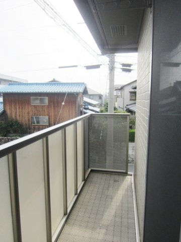 サンビレッジ府中B棟のバルコニー