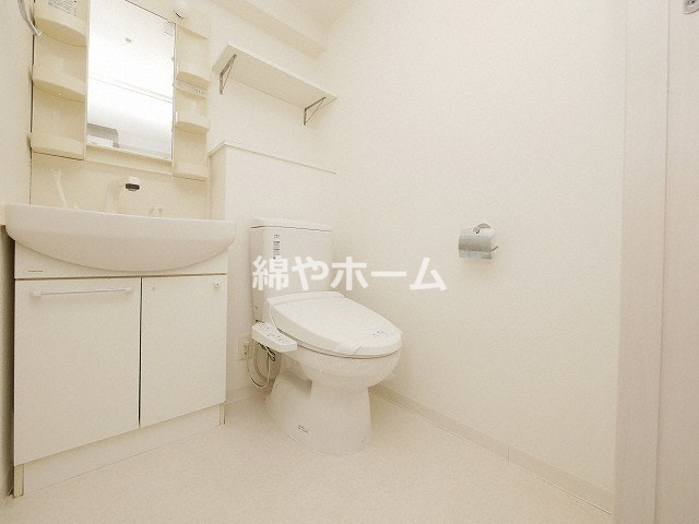 エグゼ難波南のトイレ|落ち着いたトイレです