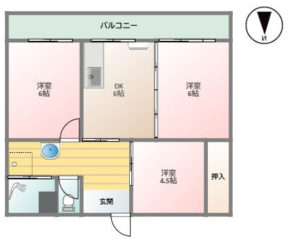 【間取り】 | 松浦マンション