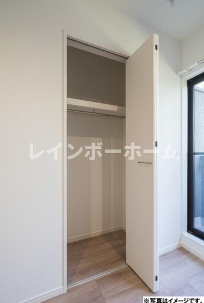 RH幕張の収納|※建築中のためイメージ写真となります。