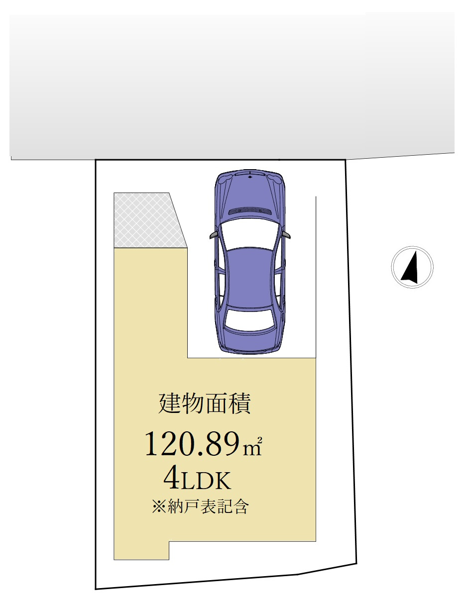北区滝野川1丁目 限定1棟の区画図