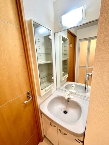 新品家具付きマンション蒲田5(KaGood東京)の洗面所