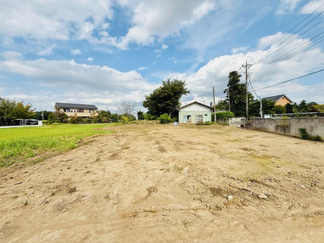 吉見町田甲　土地86坪の外観|西側から