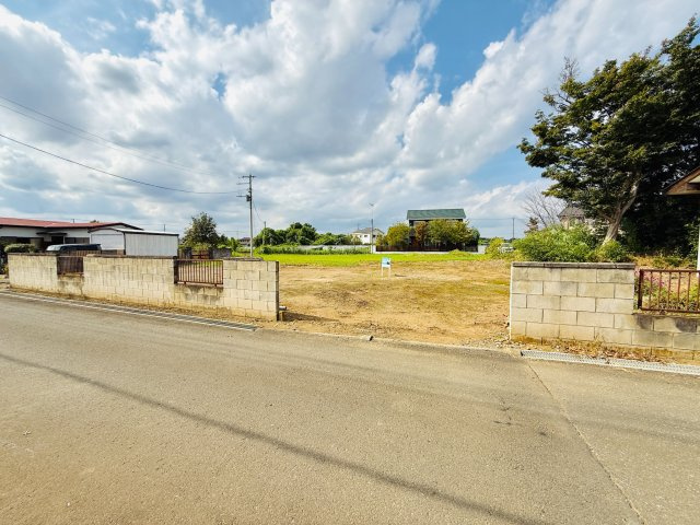 吉見町田甲　土地86坪の外観|南側から