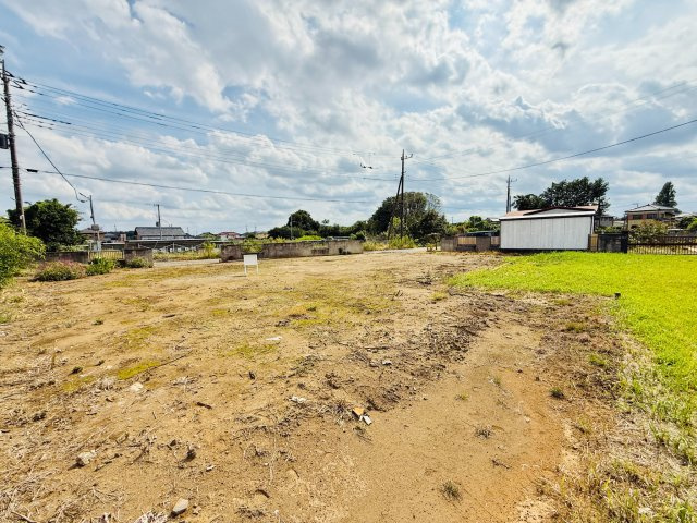 吉見町田甲　土地86坪の外観|敷地内から