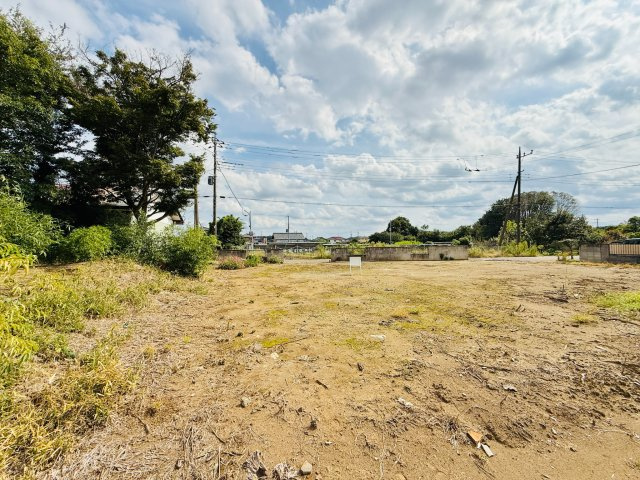 吉見町田甲　土地86坪の外観|敷地内から