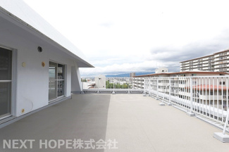 【バルコニー】 | 藤和ライブタウン立花 | 自慢のルーフバルコニーです♪日当たりも良いです！！