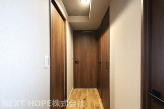 【内装】 | 藤和ライブタウン立花 | 廊下部分です♪木の温もりを感じられる内装です！！