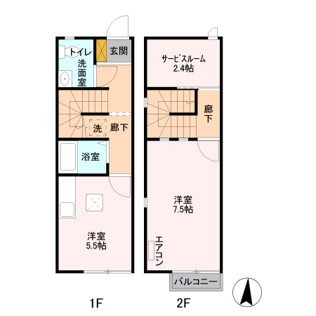 【間取り】 | ルイ・トキワ