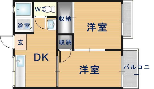 【間取り】 | 常盤ハイツ