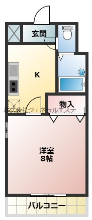 レコルト香里の間取り