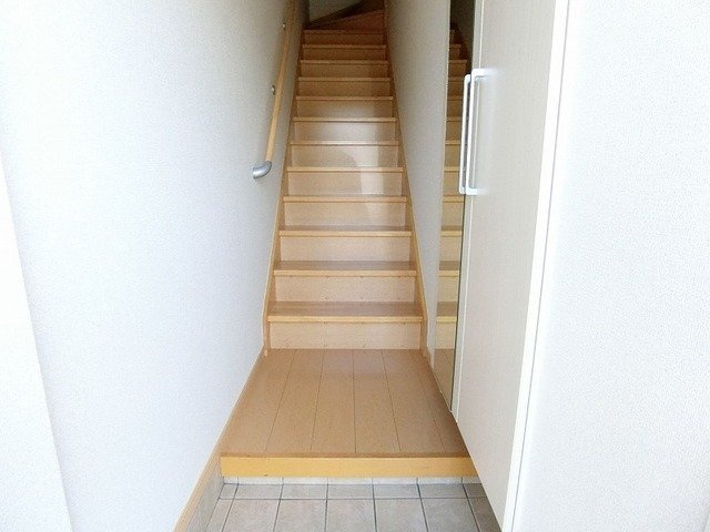 メゾンソフトピアの玄関