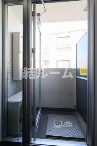 北区東十条１丁目の賃貸マンションのバルコニー|別号室参考写真