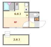 杉並区西荻北３丁目のアパートの画像