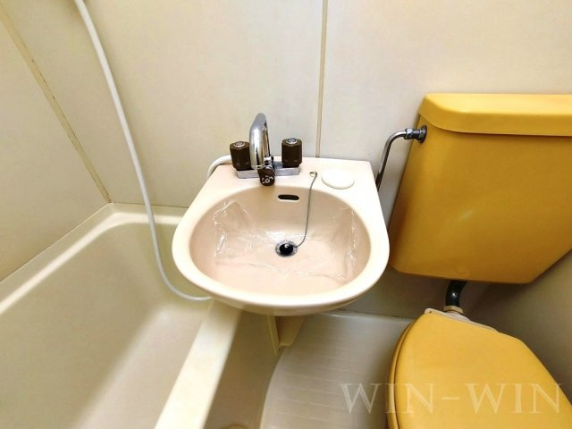 ウイングコート東小池 A棟の洗面所