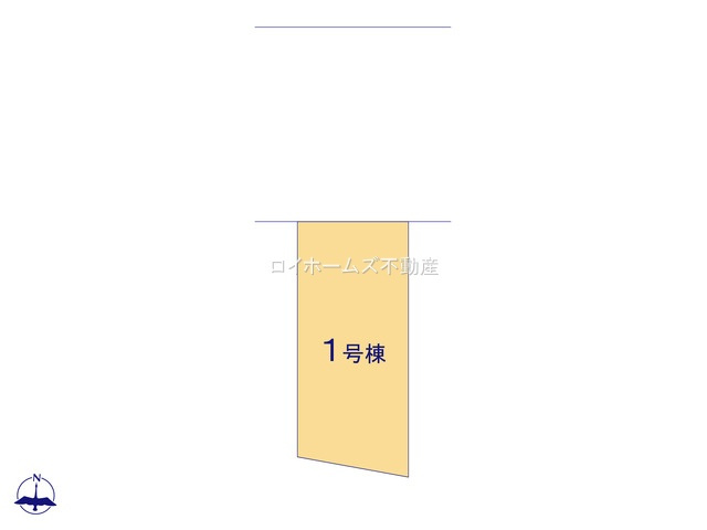 【区画図】 | 名古屋市昭和区前山町２丁目2-7『仲介料無料』新築戸建て | 1号棟