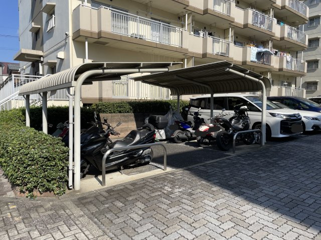 コーポレート与野本町（18号棟）のその他共用部分|バイク置き場