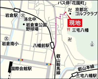 【地図】 | 岩倉花園町　中古戸建【2015年築★土地46坪】