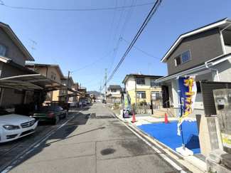 【前面道路含む現地写真】 | 岩倉花園町　新築戸建【2026年3月完成】