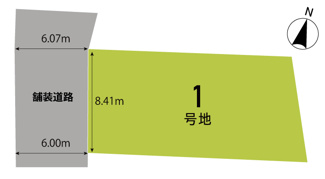 【区画図】 | 岩倉花園町　新築戸建【2026年3月完成】