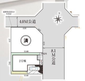 【区画図】 | 千葉市稲毛区天台一丁目　新築分譲住宅２号棟 | 千葉市稲毛区天台１丁目　２号棟