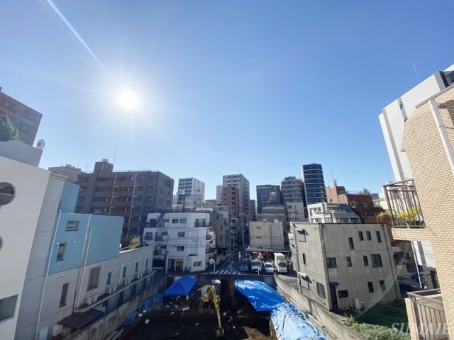 プラチナフォルム駒込の展望|階段からの眺望です☆