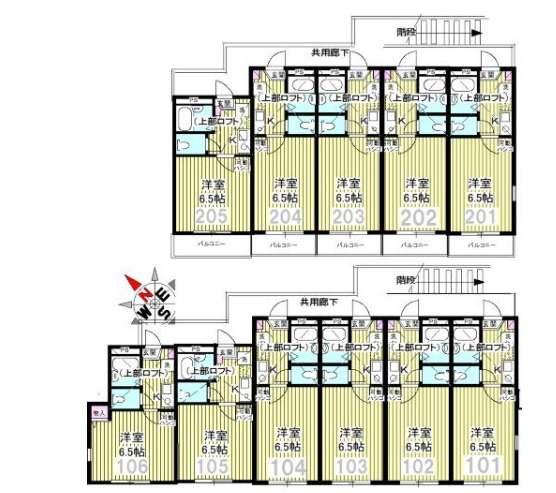 【間取り】 | 川崎市麻生区高石５丁目の一棟売りアパート