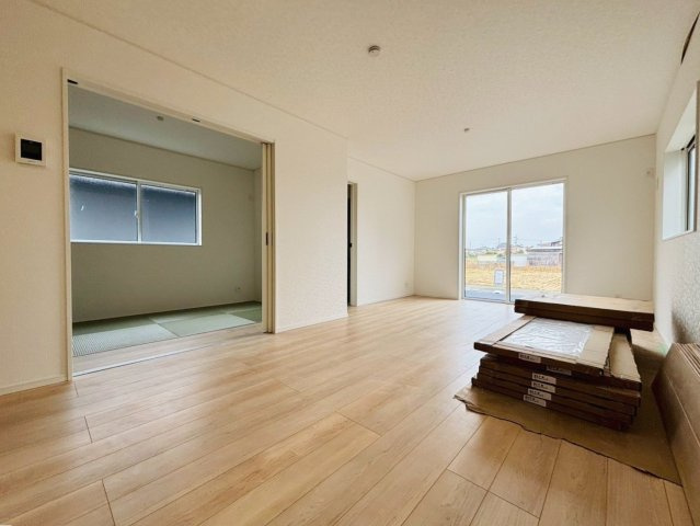 クワイエ　羽島市上中町長間第2　全3区画分譲の外観|「現地（2025年11月4日）撮影」　　
■全体写真　
■ヤマダ不動産　株式会社リライフ　