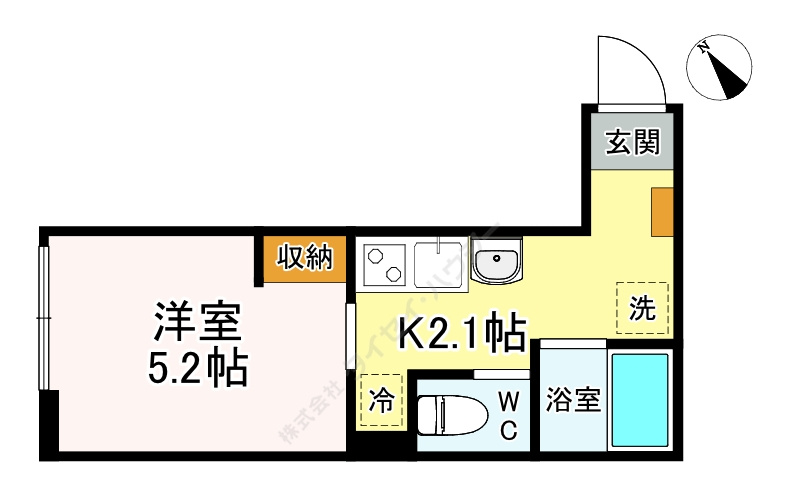 フロレスタ池袋本町の間取り