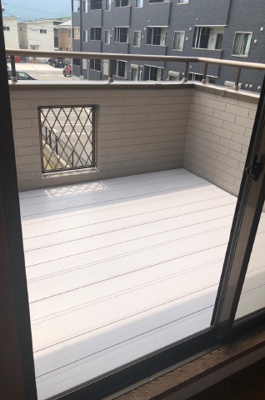 【バルコニー】 | 近藤貸住宅 | 南西向き