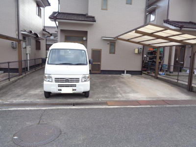 【駐車場】 | 近藤貸住宅 | カーポート1台分あり