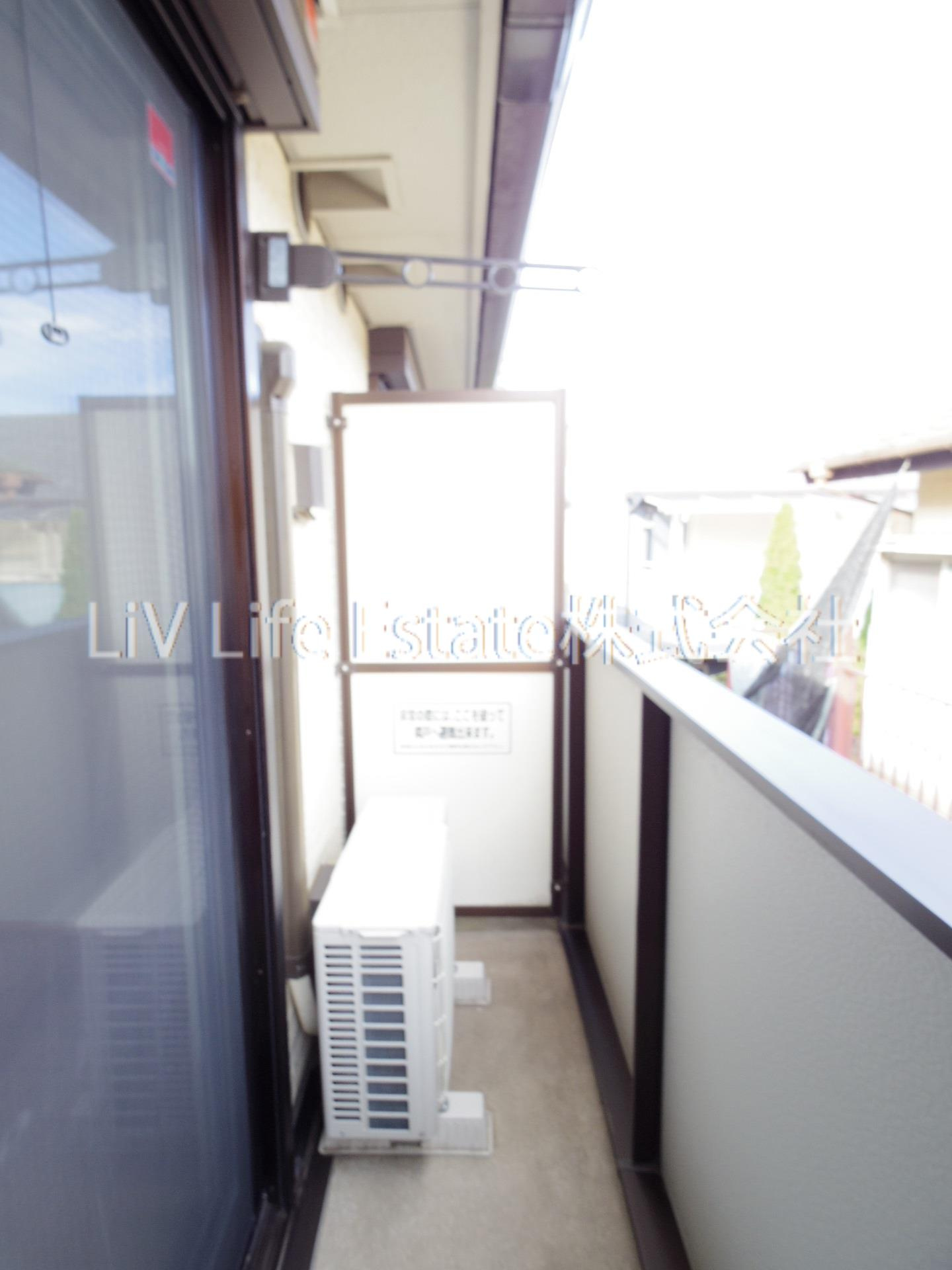 アリエッタ南町のバルコニー